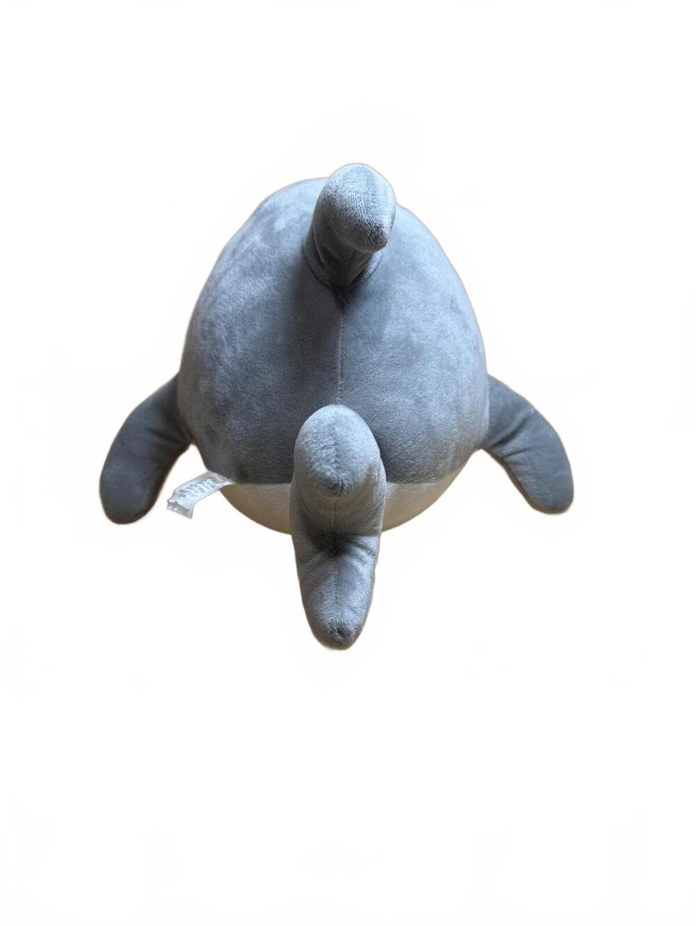 Gray Plush Shark Stuffed Animal Toy - Picture 3 of 6
